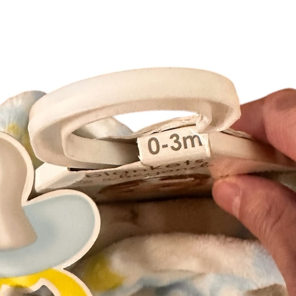 Blankets & Beyond Baby Elephant Swaddle Bag & Cloth, Hook & Loop Close, 0-3 Mo. - Picture 3 of 7